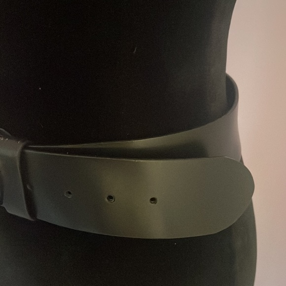 Halogen Leather Belt M - Picture 3 of 6